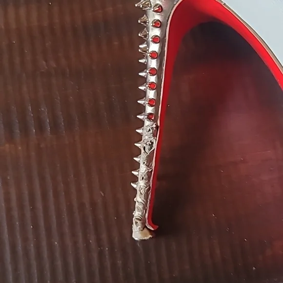 Christian Louboutin 120mm spiked heels 39.5. - Picture 14 of 15